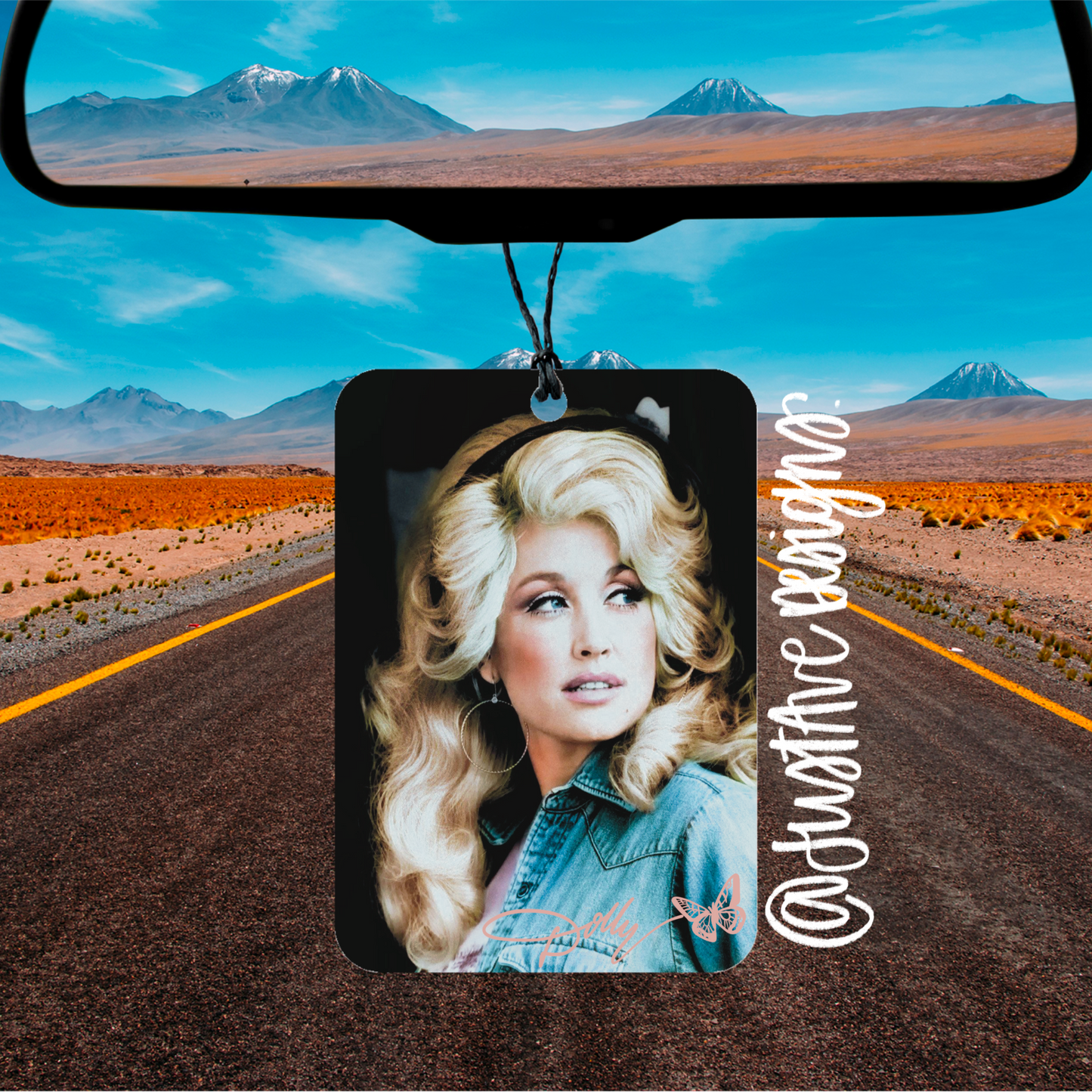 Dolly Parton Car Air Freshener