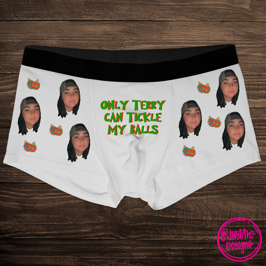 Custom Christmas Men's Boxer Briefs