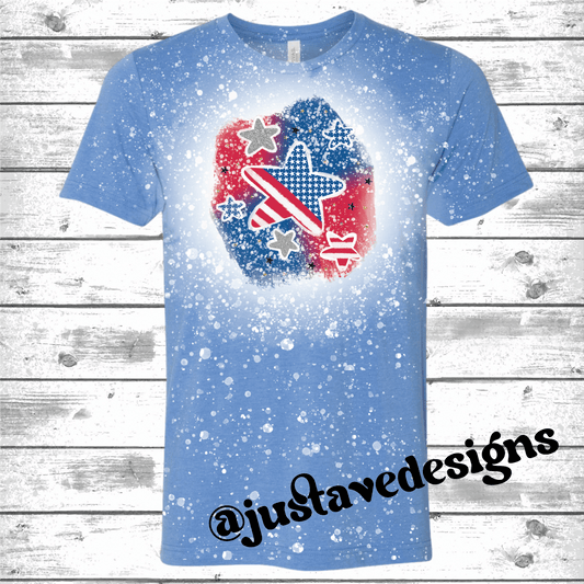 Star Collage Patriotic Tee