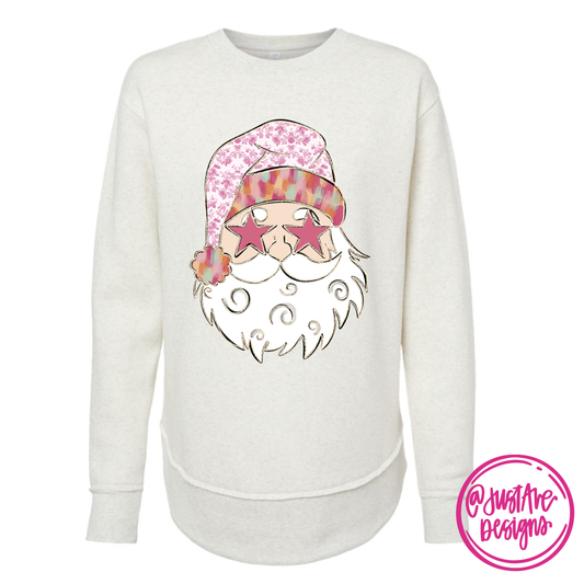 Santa Toile Christmas Sweatshirt