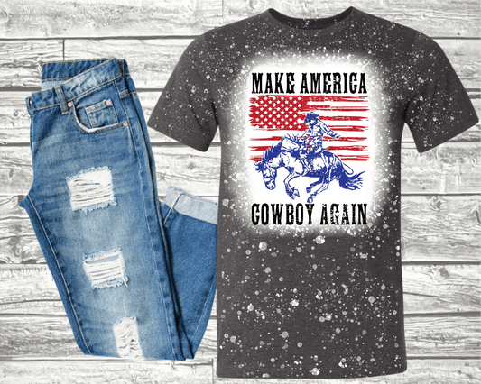 Make America Cowboy Again Women's Graphic Tee