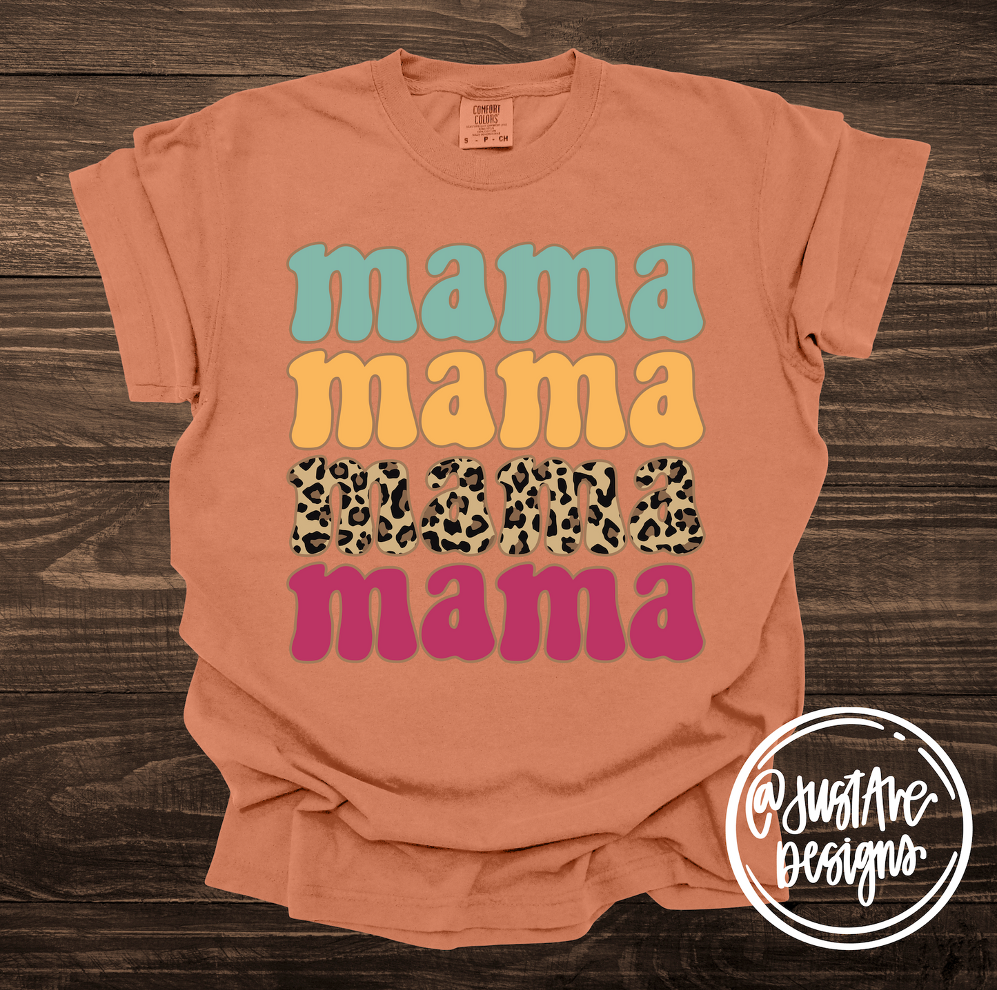 Mama Comfort Colors Graphic Tee