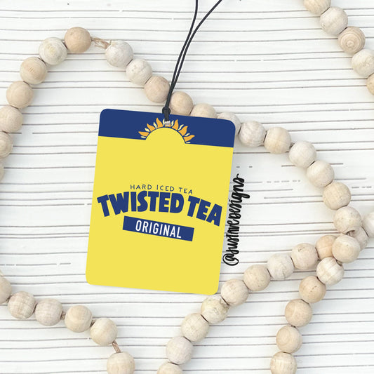 Twisted Tea Car Air Freshener